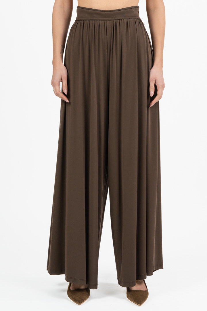 Pantalone Fluido marrone - Souvenir