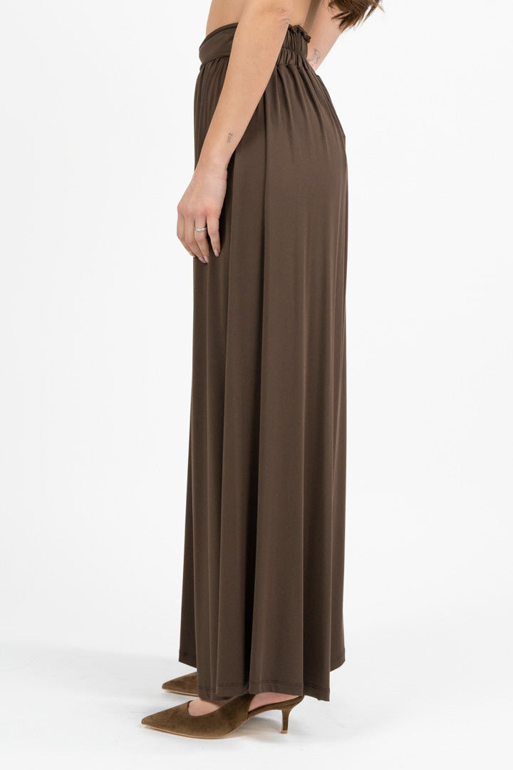 Pantalone Fluido marrone - Souvenir