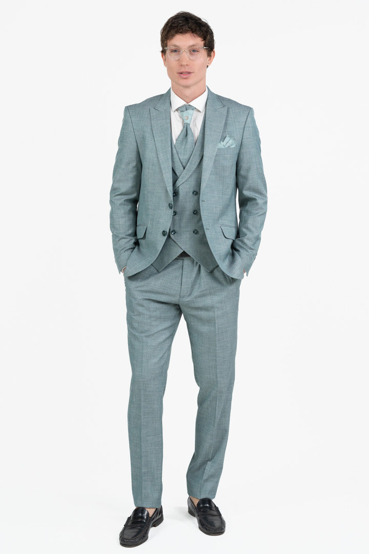 Abito tre pezzi verde salvia - Arex