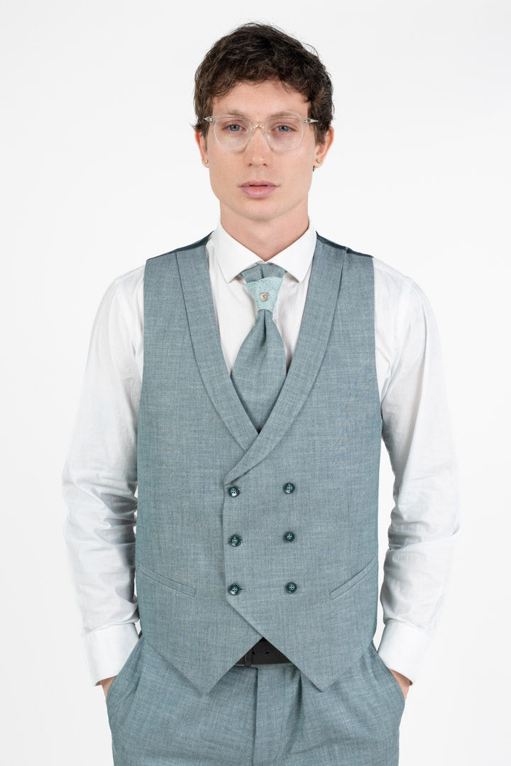 Abito tre pezzi verde salvia - Arex