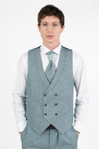 Abito tre pezzi verde salvia - Arex