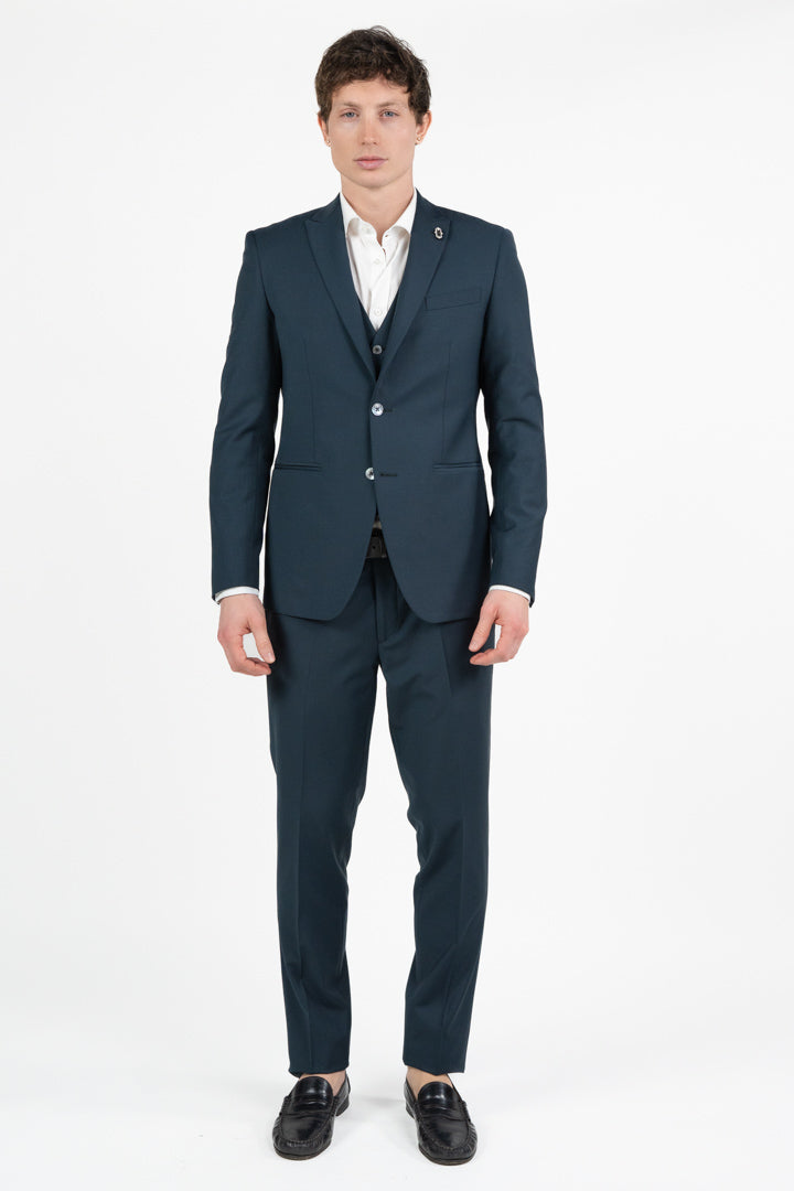 Abito Tre Pezzi  Blu Petrolio - Lebole