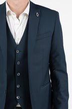 Abito Tre Pezzi  Blu Petrolio - Lebole