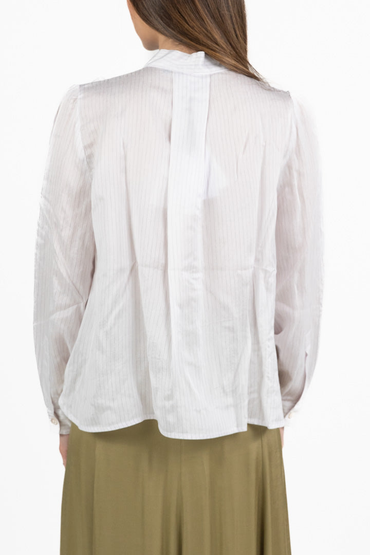 Camicia a Righe con Maxi Fiocco - Marella
