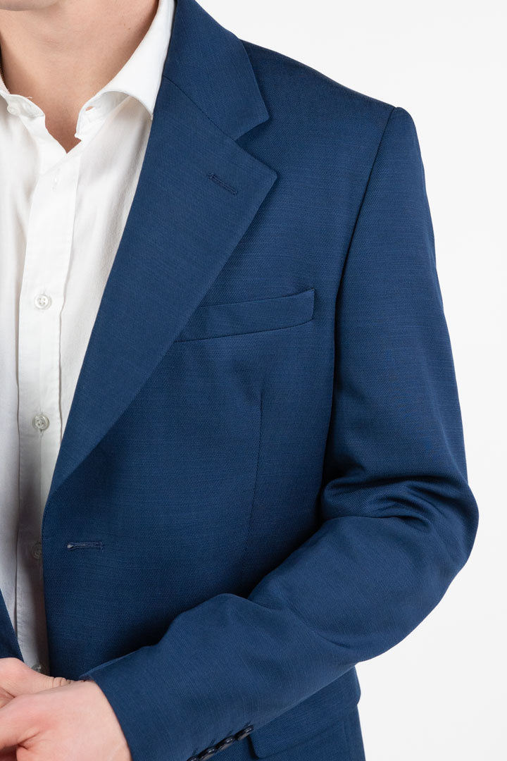 Completo Due Pezzi Sartoriale  Blu Avio - Berti Mode Collection