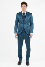 Abito tre pezzi blu - Berti Mode Collection