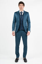 Abito tre pezzi blu - Berti Mode Collection