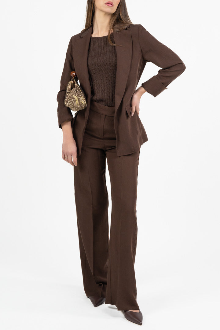 Pantaloni a Gamba Dritta - PennyBlack