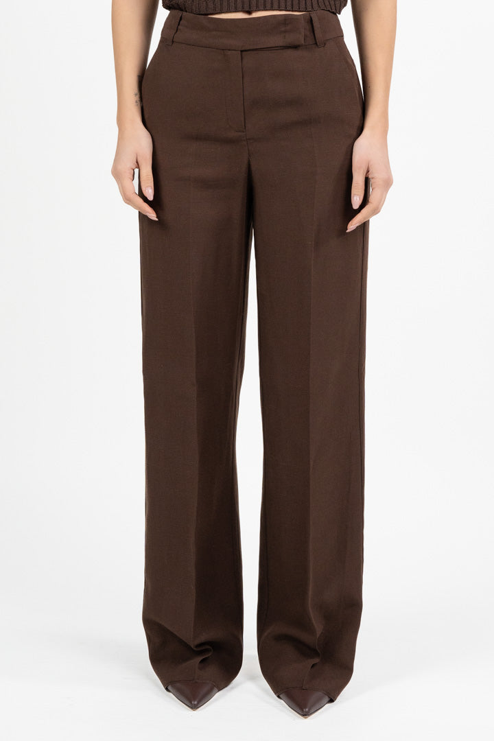 Pantaloni a Gamba Dritta - PennyBlack