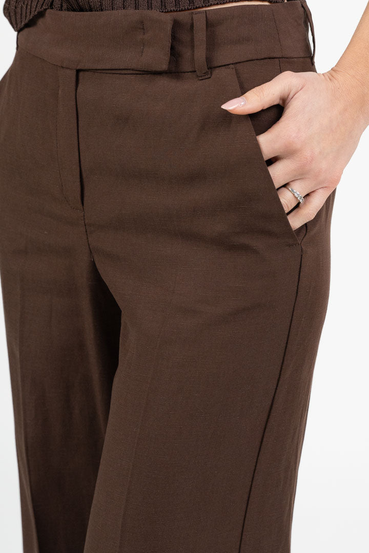 Pantaloni a Gamba Dritta - PennyBlack