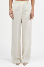 Pantalone Fluido Avorio - PennyBlack