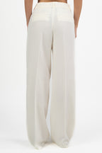 Pantalone Fluido Avorio - PennyBlack