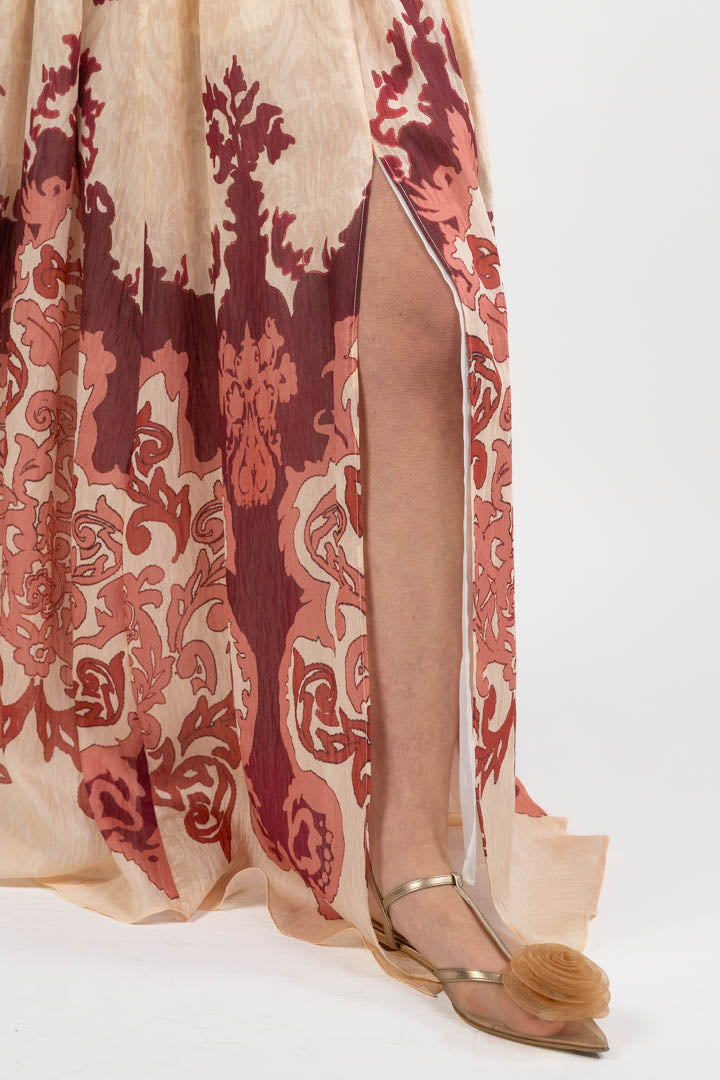 Gonna Lunga con Stampa - Hanita