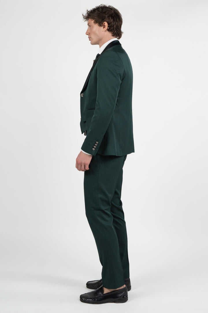 Abito tre pezzi verde bosco - Berti Mode Collection