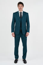 Abito Tre Pezzi Verde Ottanio - Berti Mode Collection