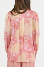 Blusa in Georgette di viscosa stampata - Marella