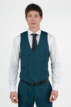 Abito Tre Pezzi Verde Ottanio - Berti Mode Collection