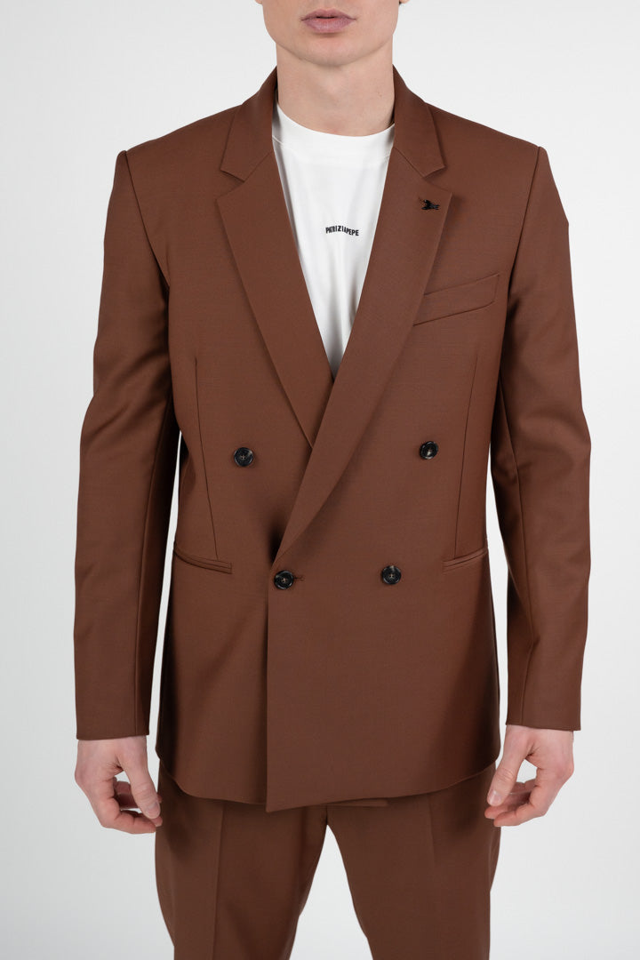 Completo  Doppio Petto Over Ruggine - Patrizia Pepe