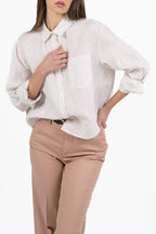 Camicia a Righe con Logo - Weekend Max Mara