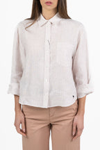 Camicia a Righe con Logo - Weekend Max Mara