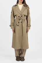 Trench Doppiopetto Lungo Over - Vicolo