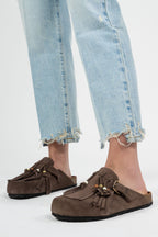 Denim Straight Leg con Orlo a Taglio Vivo - Vicolo