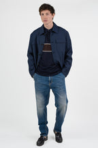 Overshirt Strutturata in Cotone Tecnico – Patrizia Pepe