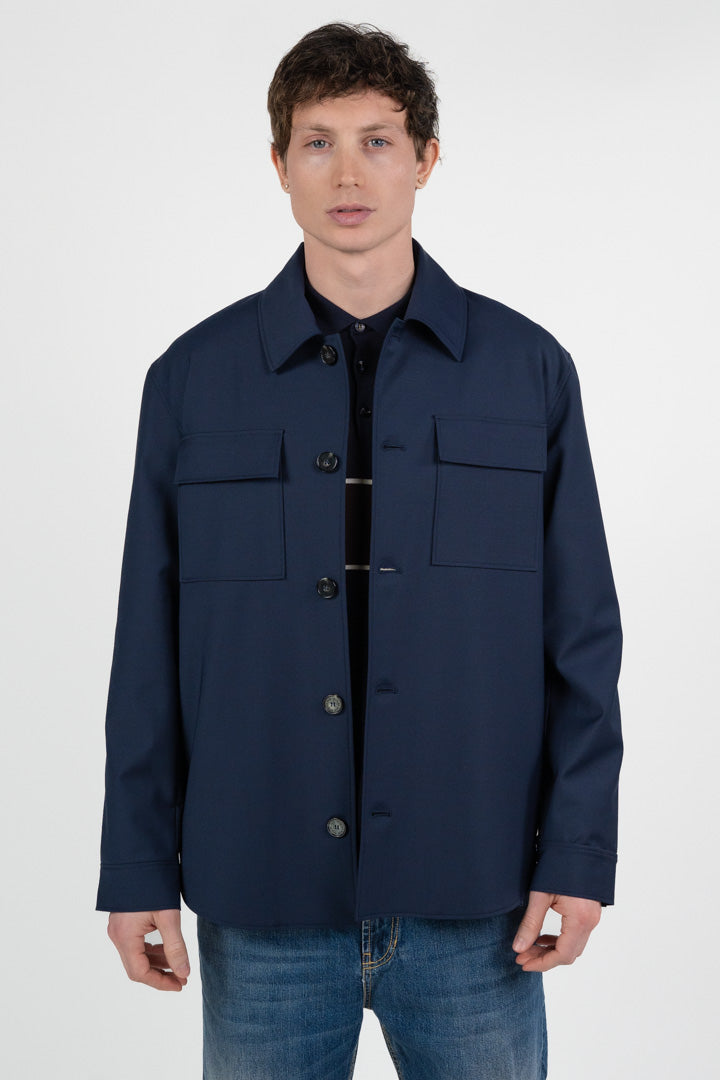 Overshirt Strutturata in Cotone Tecnico – Patrizia Pepe