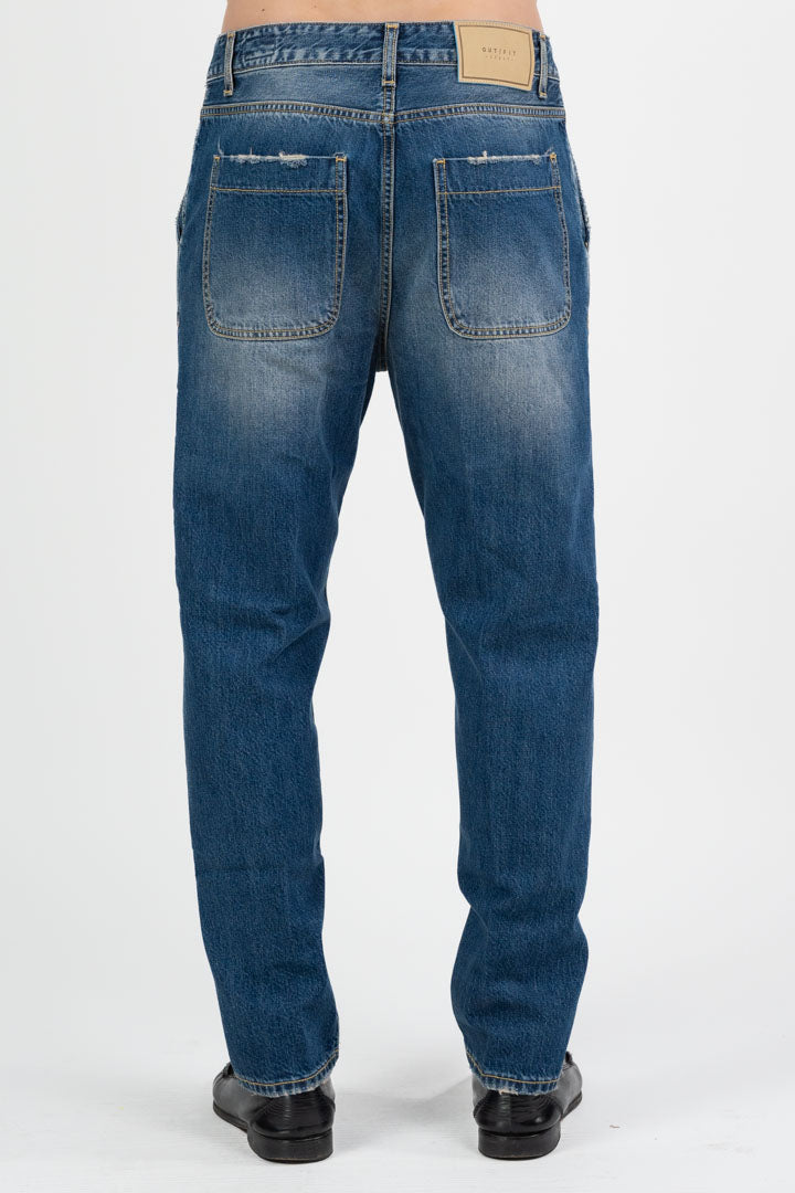 Jeans Regular Fit Lavaggio Medio – Out Fit