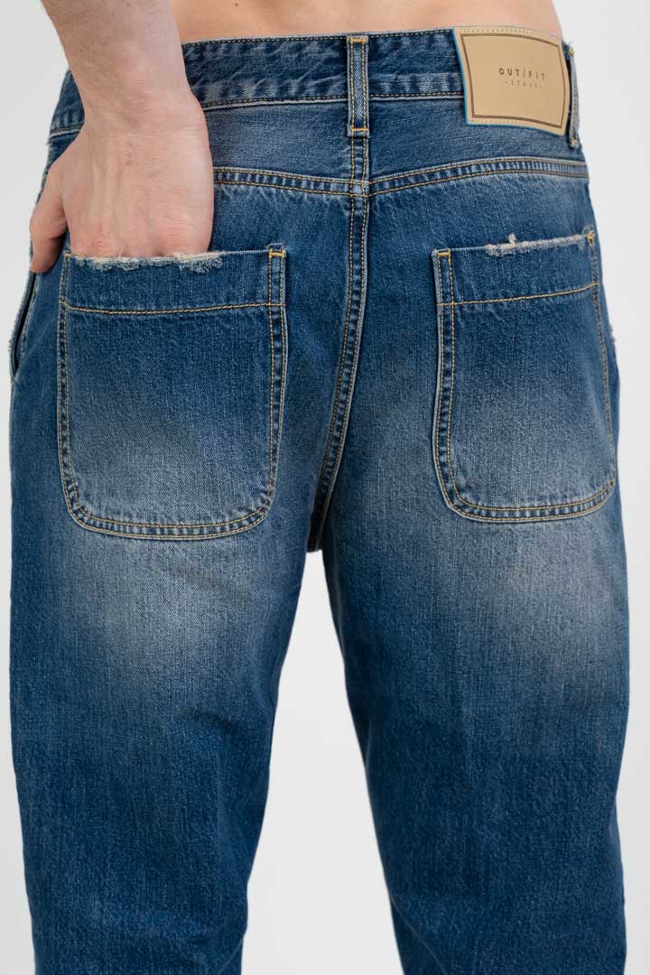 Jeans Regular Fit Lavaggio Medio – Out Fit