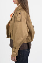 Trench Cropped Strutturato – Vicolo