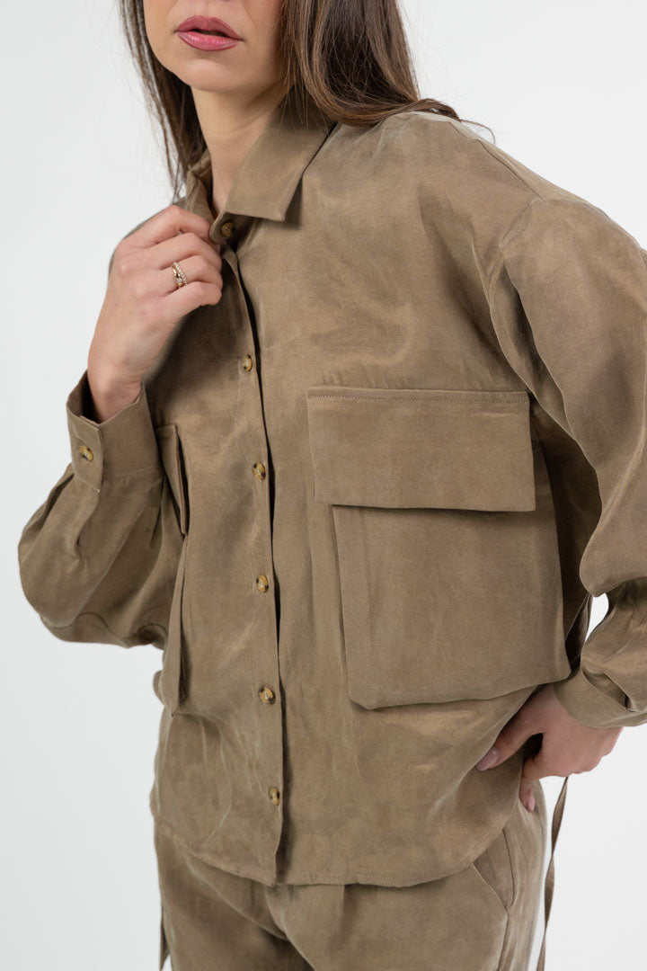 Camicia in Tessuto Fluido - Vicolo