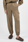 Pantalone Cargo in Tessuto Fluido - Vicolo