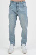 Jeans in Denim Chiaro Regular - Berna