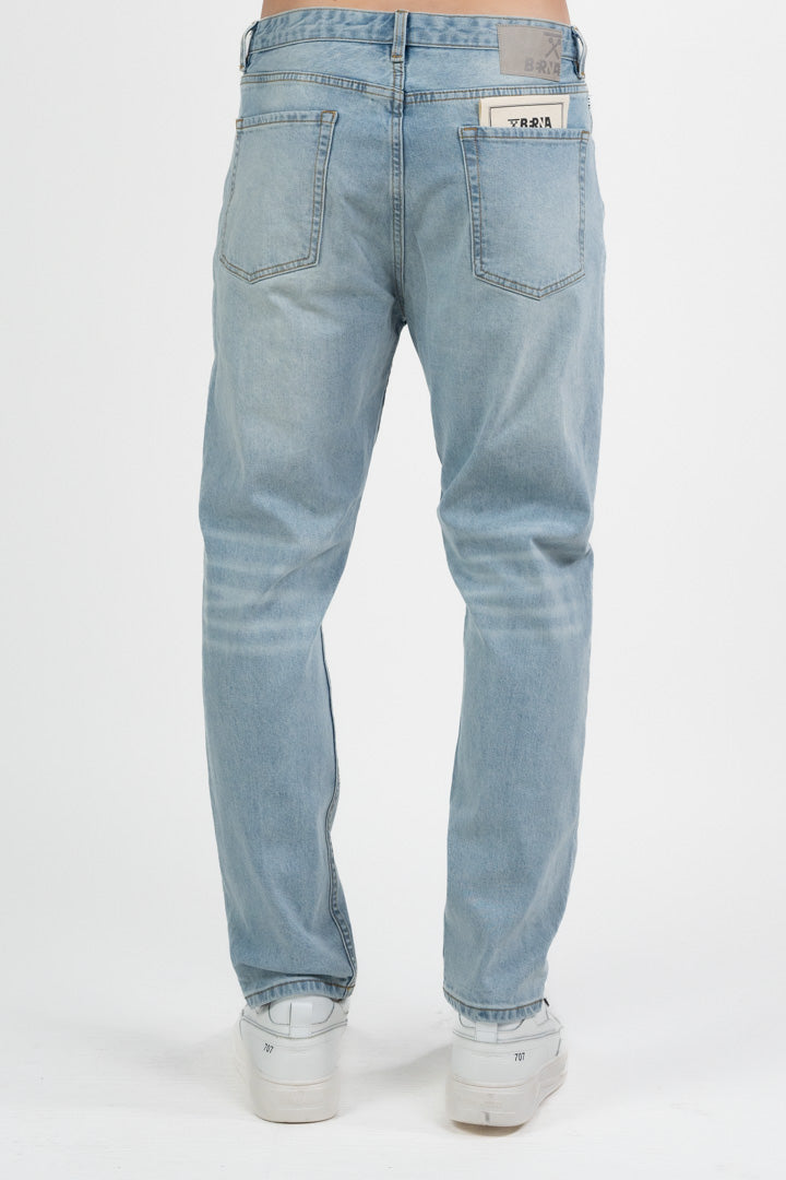Jeans in Denim Chiaro Regular - Berna