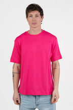 T-shirt Fucsia dal Taglio Boxy - Berna