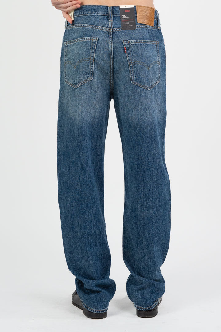 Jeans 568 Loose Straight Lavaggio Medio - Levi's