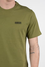 T-Shirt  in cotone Verde Oliva - Barbour