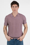 Polo in Maglia Fine – Rosa Polvere - Antony Morato