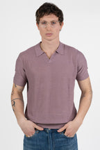 Polo in Maglia Fine – Rosa Polvere - Antony Morato