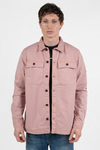 Overshirt in Cotone Lavato rosa antico  – Barbour