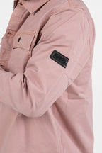 Overshirt in Cotone Lavato rosa antico  – Barbour