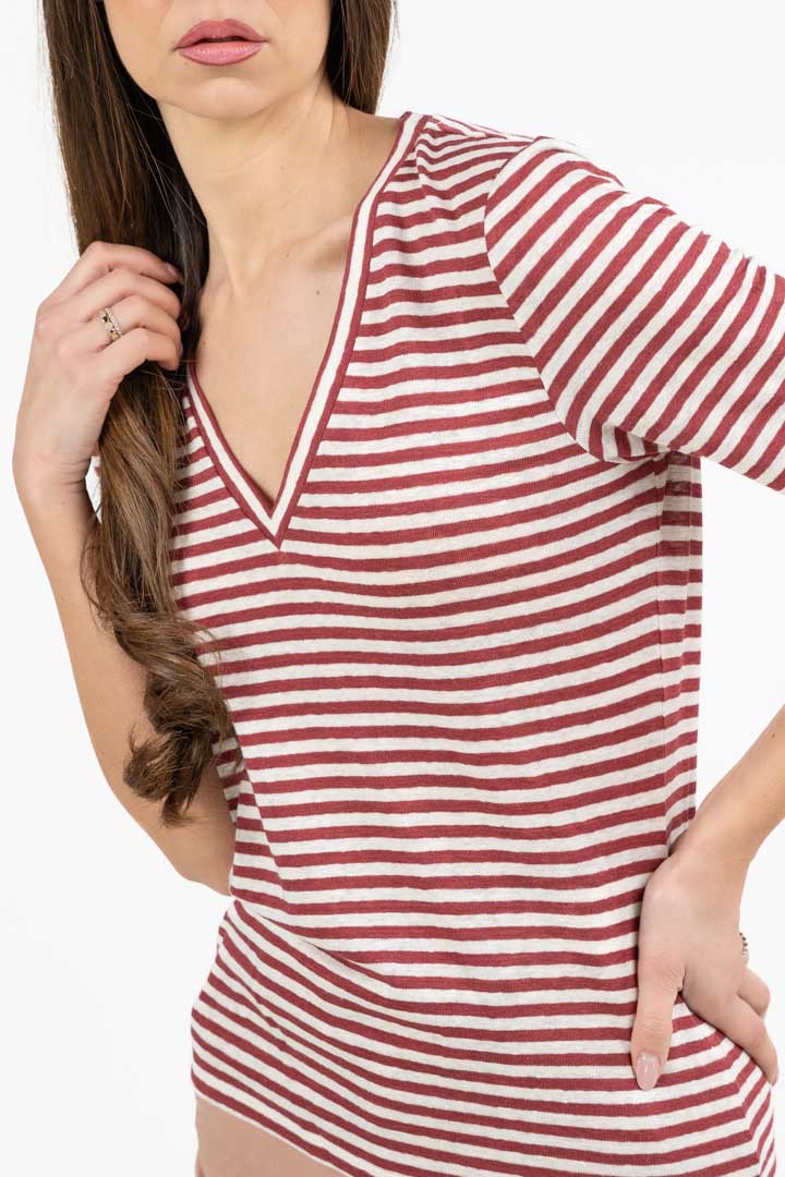 T-shirt a Righe - Weekend Max Mara