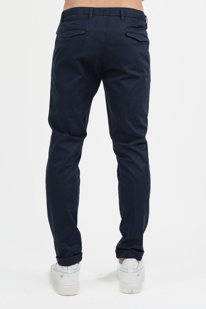 Pantalone Chino Slim Fit blu - At.p.co