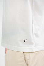 T-shirt in Filo di Scozia Bianco - Officina 36