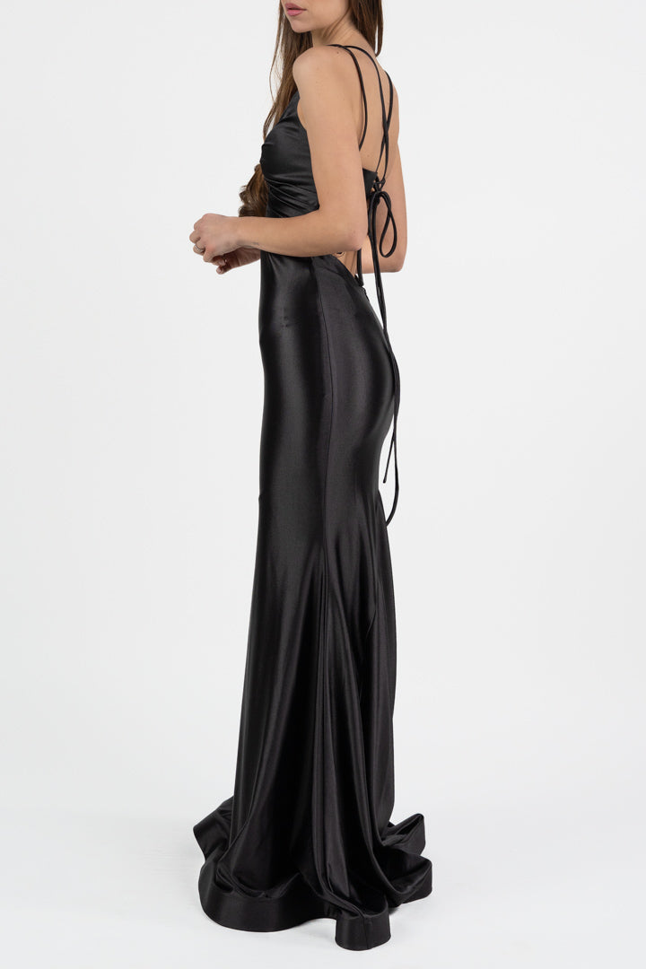 Abito a sirena nero  - Berti Mode Collection