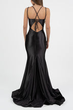 Abito a sirena nero  - Berti Mode Collection