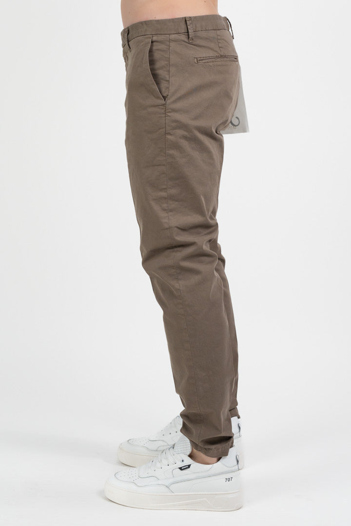 Pantalone Chino Slim Fit – Khaki Fango - Roy Roger's