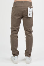 Pantalone Chino Slim Fit – Khaki Fango - Roy Roger's
