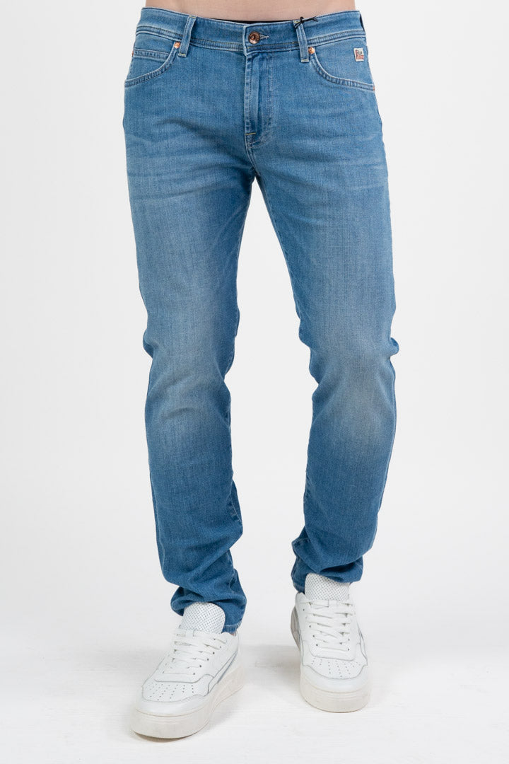Jeans Slim Fit con Lavaggio Medio - Roy Roger's